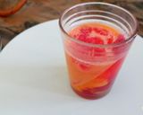 A picture of step 9 of Rj special Colorful drink for Valentine's day.