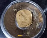 A picture of step 3 of Instant Choco Lava Modak.