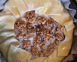 Foto del passaggio 7 della ricetta Galletta salata di sfoglia radicchio, noci e gorgonzola