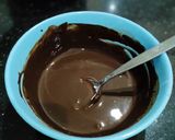 Foto langkah ke 1 dari resep Puding Coklat Lumer (lembut tanpa telur).