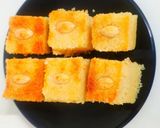 A picture of step 10 of Basbousa.