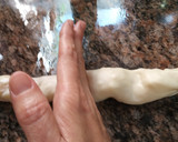 Foto del paso 2 de la receta: Knishes de papa fáciles, con tapas de empanadas sin gluten y veganas