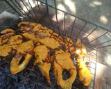 Foto langkah ke 5 dari resep Ikan patin bakar pakai bumbu santan.