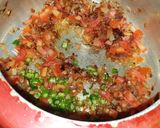A picture of step 1 of Mutton Pulao.