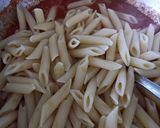 टोमेटो बेसिल क्रीमी पास्ता (Tomato besil creamy pasta recipe in hindi) रेसिपी चरण 3 फोटो