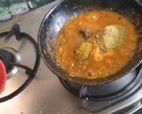 A picture of step 3 of Kathal (fanas) ki sabji.