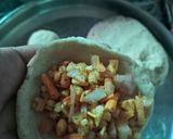 A picture of step 6 of Cheese,onion kachori.