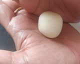 A picture of step 4 of Bite size gulab jamun.