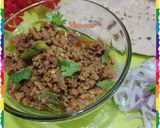 A picture of step 4 of Dam ke Qeema(With out onion,tomato qeema).