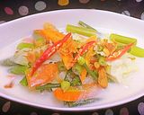 Foto langkah ke 3 dari resep Lodeh Manis Bunga Bawang.