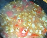 Kapros-gombás zúzapörkölt recept fázis 1 fotója