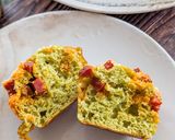 Une image de l'étape 5 de Muffins au pesto et Skyr.