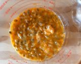 A picture of step 1 of Passion fruit jello.