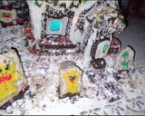 Foto del paso 11 de la receta: Mi casita de jengibre, chocolate y glasé!!🏠🎄🎄🎇