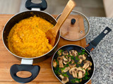 Salsa de zapallo para tallarines