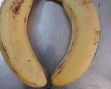 A picture of step 1 of Banana pancakes.
