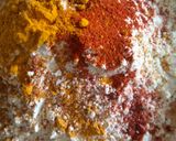 A picture of step 2 of Garadu Pakoda.