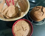A picture of step 1 of Pull me up Chocolate Cake.