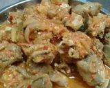Foto langkah ke 5 dari resep Tumis ayam orak orak arrk arek.