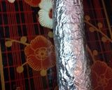 नारियल स्विस रोल बर्फी (Nariyal swiss roll barfi recipe in Hindi) रेसिपी चरण 3 फोटो
