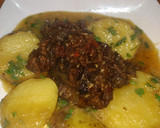Foto del paso 12 de la receta: Mollejas Leszczynska con chutney de cayote y papas