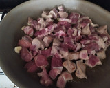 Foto del paso 1 de la receta: Arroz meloso con magra de cerdo