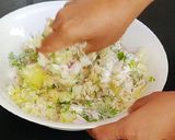 A picture of step 1 of Crispy Aloo Tikki.