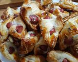 Foto del paso 4 de la receta: Hojaldre de salchichas