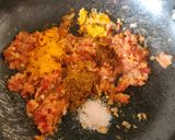 A picture of step 3 of Double Tadka Lasooni Palak Yellow Moongdal - Dhaba-Style.