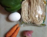 এগ চাউমিন(egg chaow mein recipe in bengali) রেসিপি ধাপ - 1 ছবি