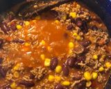Chili con carne (chilis bab) recept fázis 3 fotója
