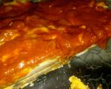 Foto del paso 5 de la receta: "Lasagna de Berenjenas con Bechamel y Salsa Portuguesa"😉😉👍