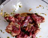 A picture of step 4 of Lamb Marsala.