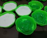 Cara Membuat 369 Kue Talam Tepung Beras Pandan 4