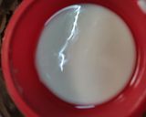 A picture of step 2 of Red velvet cake.