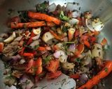 A picture of step 3 of Goan Potato and Ivy Gourd Vindaloo.