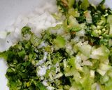 Foto del paso 2 de la receta: Pico de gallo verde💚