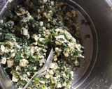 A picture of step 6 of Spinach and Cottage Cheese Momos with Honey Chilli dip.