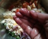 A picture of step 4 of Sindhi Pakoda.