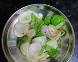 A picture of step 2 of Paneer Kadhai.