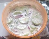 வெள்ளரிக்காய் தயிர் பச்சடி ரெசிபி ஸ்டேப் 4 புகைப்படம்