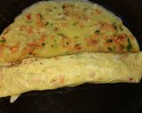 Foto langkah ke 4 dari resep Tamagoyaki ayam.