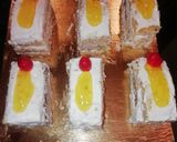 पाइन एपल पेस्ट्री(Pinapple pastry recipe in Hindi) रेसिपी चरण 4 फोटो
