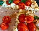 Φωτογραφία βήματος 6 της συνταγής Galette με Ντοματίνια και Τυριά