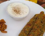 A picture of step 3 of Methi Thepla.