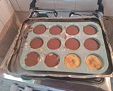 Foto del paso 8 de la receta: Muffins de zanahoria y kiwi i muffins marmolados otros de chocolate