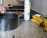 Foto del paso 4 de la receta: Tarta de Queso con Plátano y Dulce de Leche