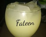 A picture of step 2 of Ginger drink.