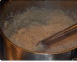Foto del paso 2 de la receta: Bacalao confitado sobre puré de castañas y setas