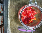 A picture of step 8 of Sparkling Raspberry lemonade|| preserved raspberry lemonade.